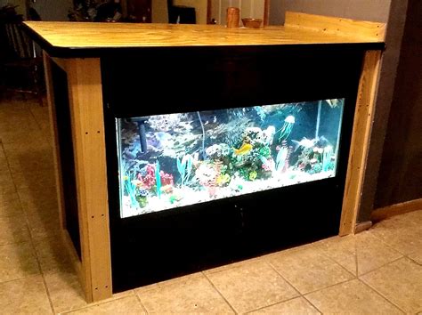 homemade metal fish box|diy fish tank stands.